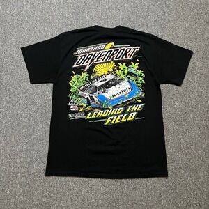 Jonathan Davenport Nutrien Ag Racing T-Shirt Black Leading the Field